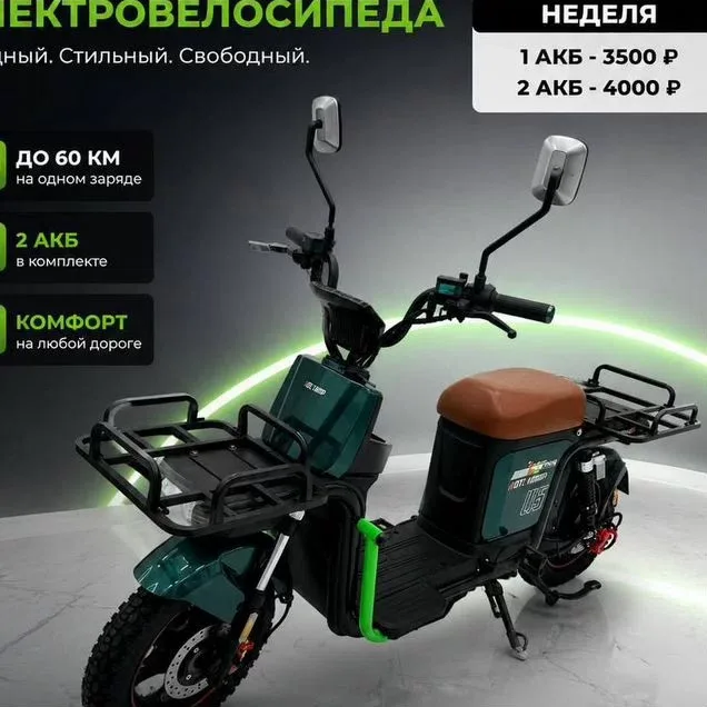 Аренда электровелосипеда в Барнауле у GreenWheels, 250 ₽ за сутки